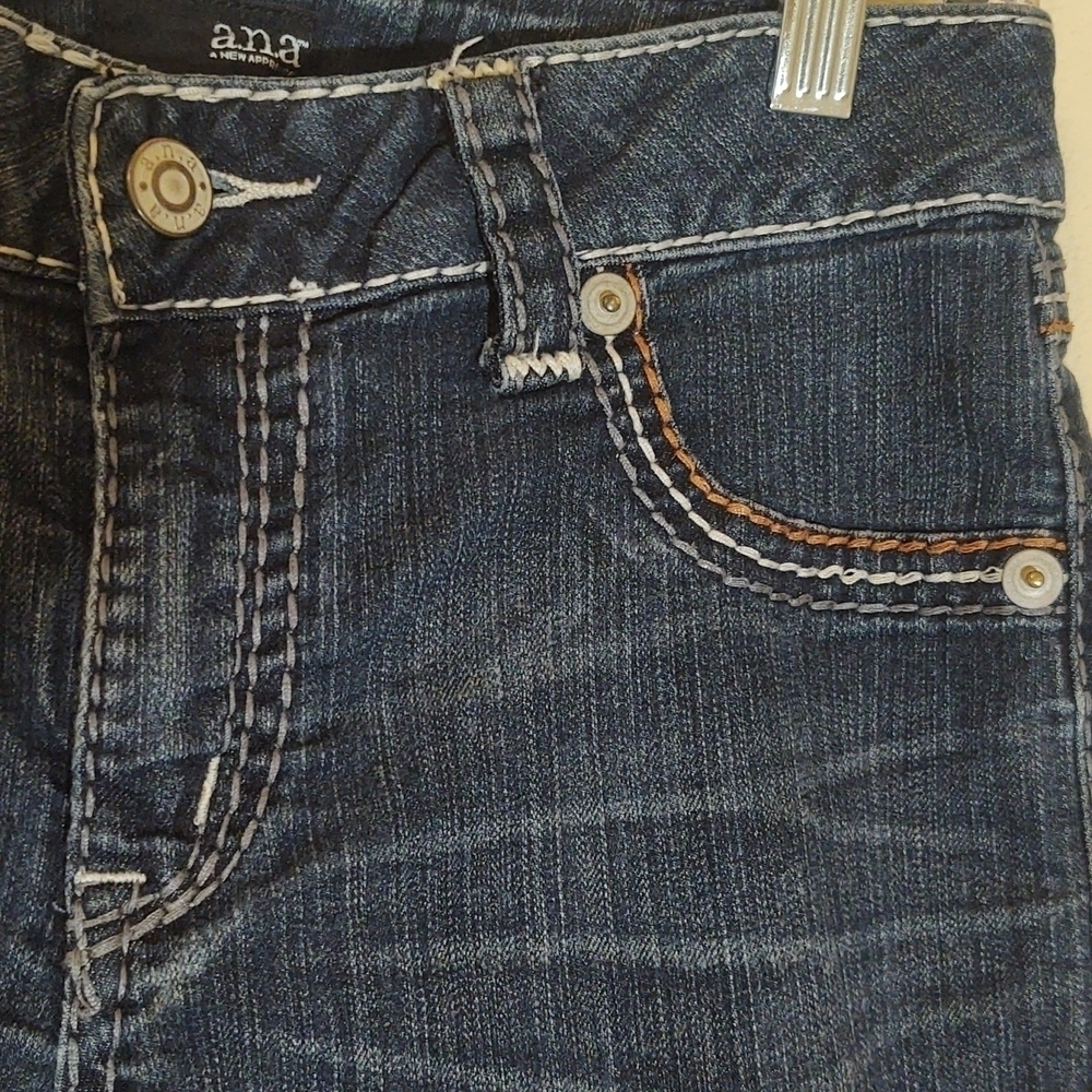 a.n.a A New Approach Women's Cuffed Denim Jeans - Picture 4 of 10